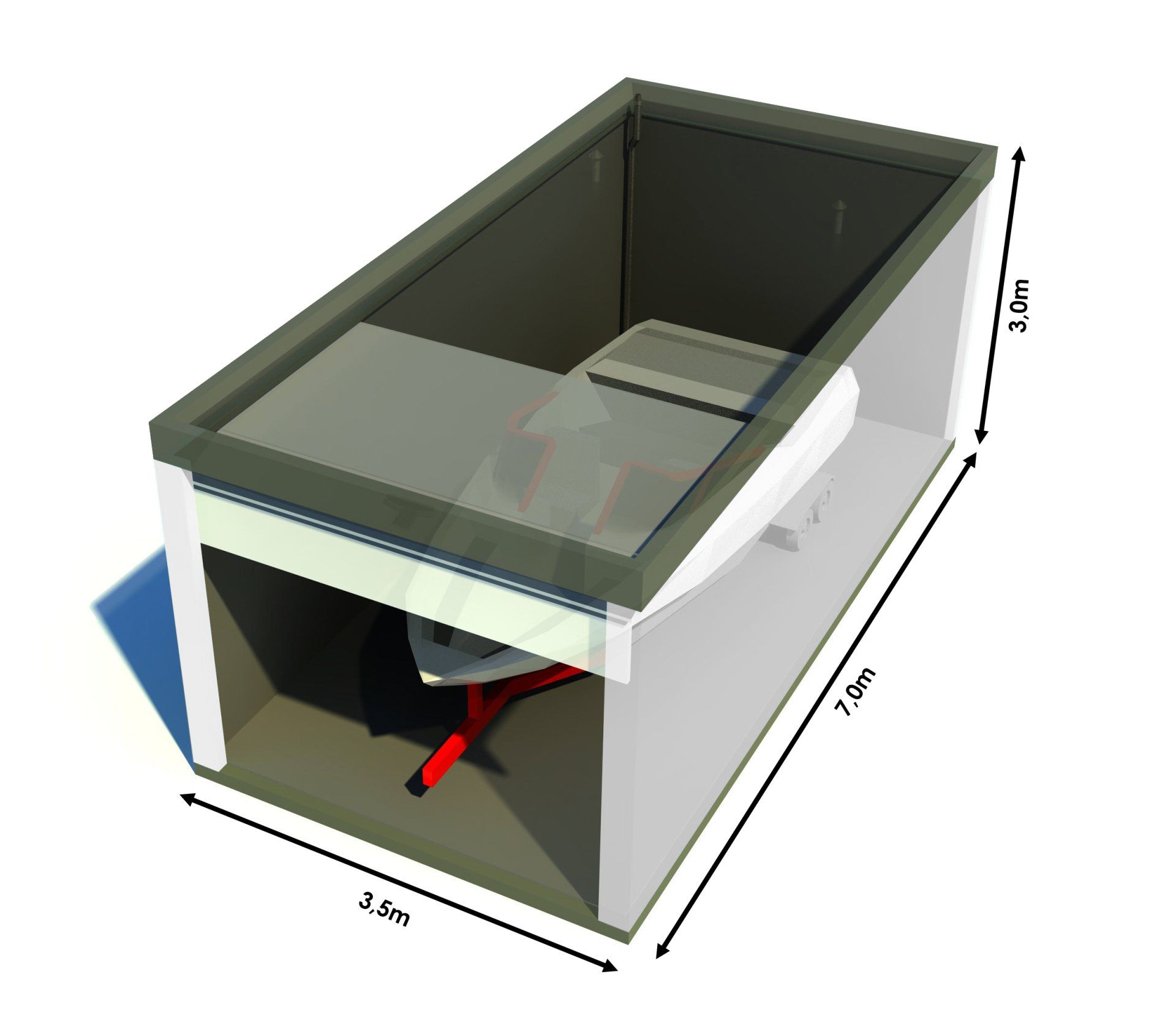 garagebox Wageningen te huur