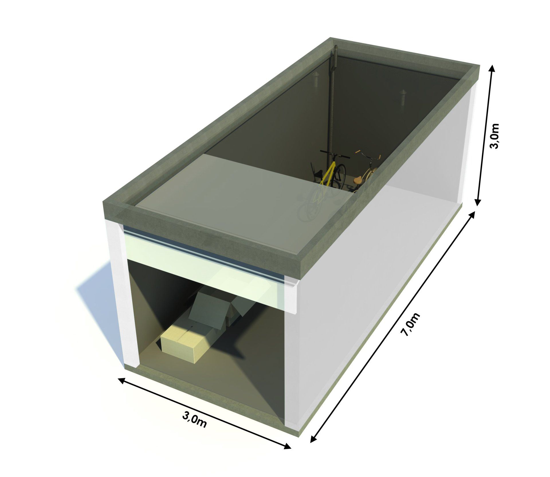 garagebox Wageningen te huur