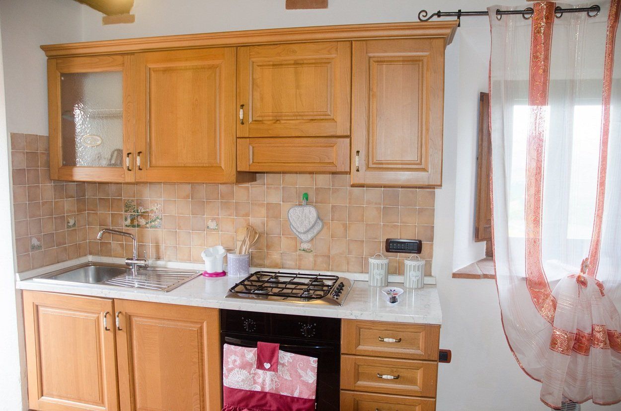 cucina in legno