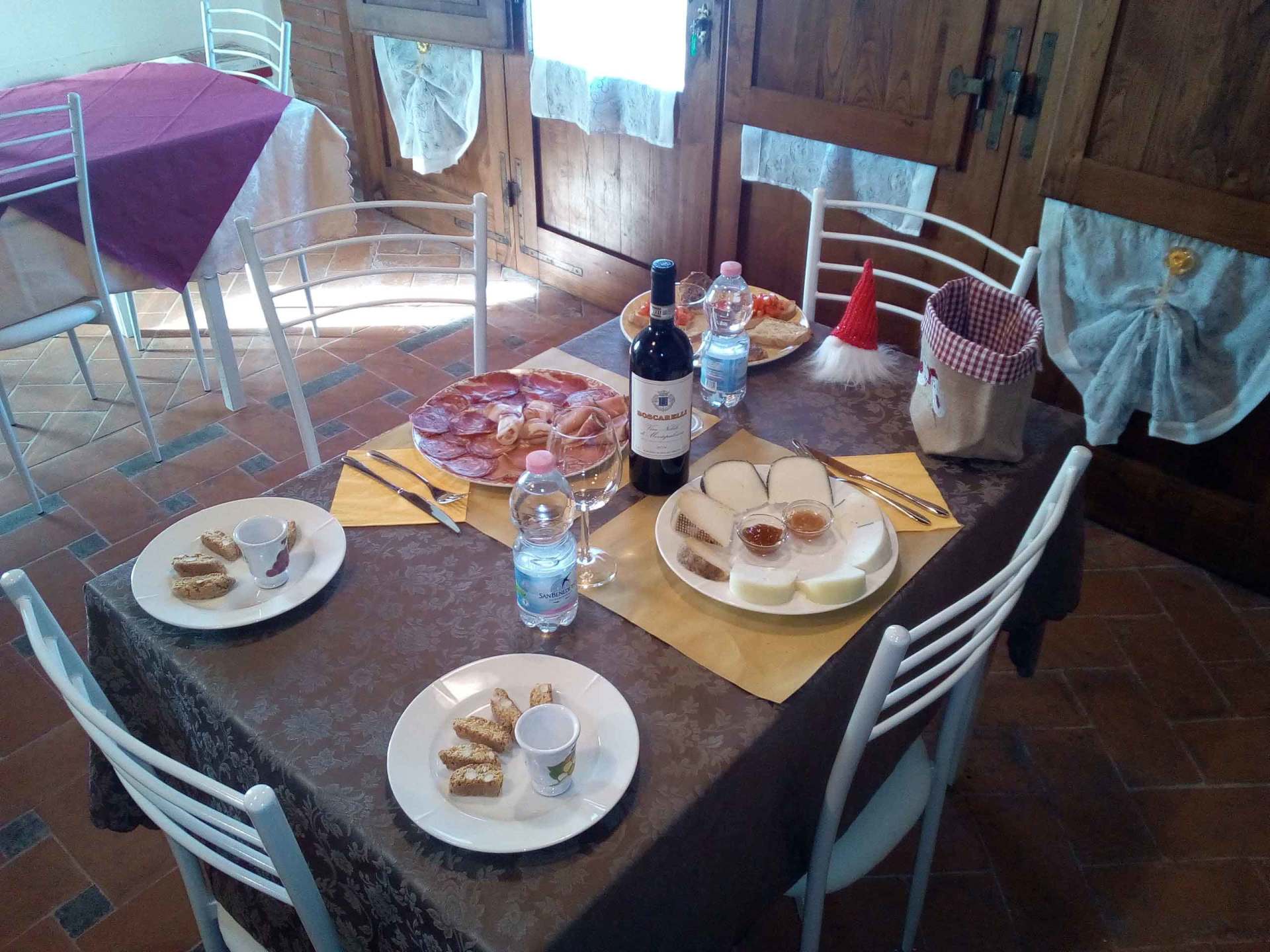 merenda in Val d'Orcia