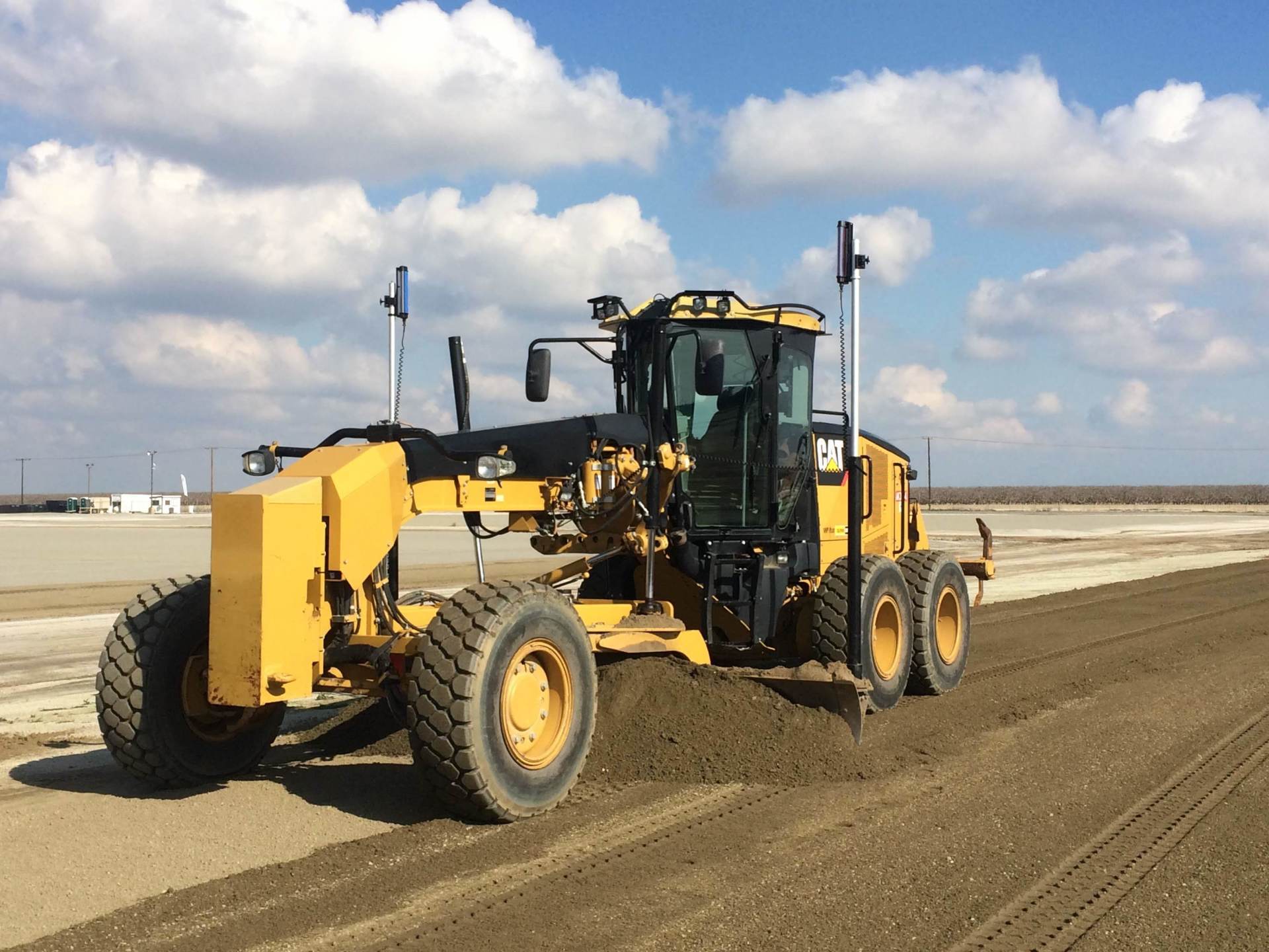 Backhoe Service — Man With Fire Hose in Fresno County, CA