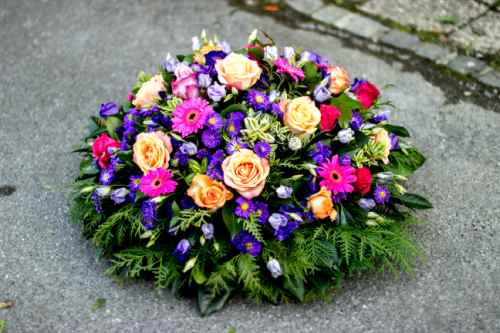 decorazione florealre per funerale