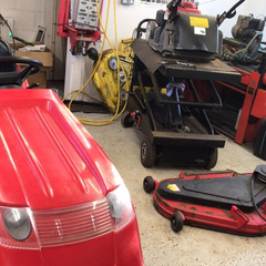 Mower maintenance