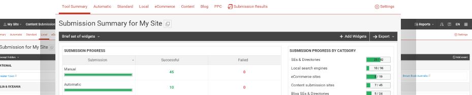 White Label Backlinks Submission Tools