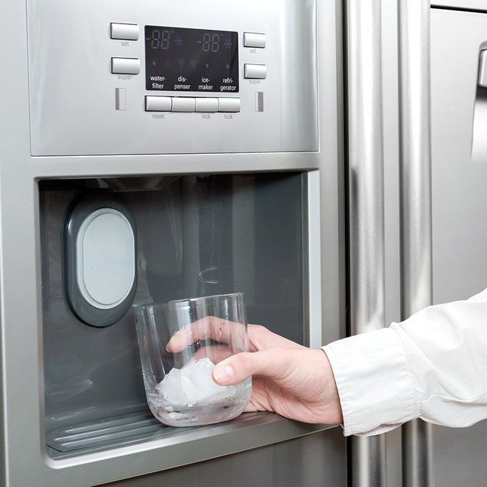 Getting Ice from Ice Maker — Timberville, VA — Matt’s Appliance Service Inc