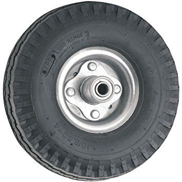 10” Inflated Tires / Stud Tread - Tubeless