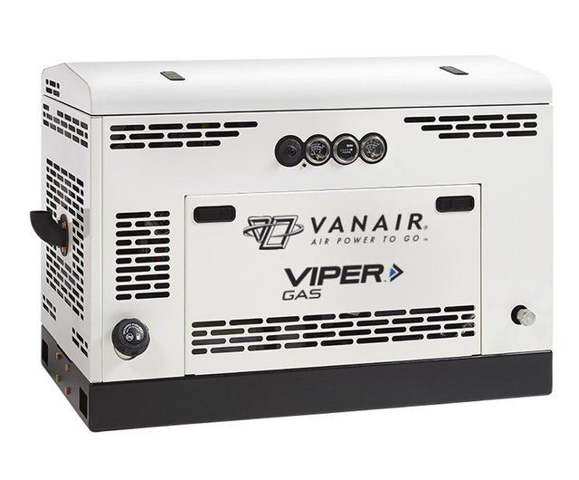 gas powered air compressor