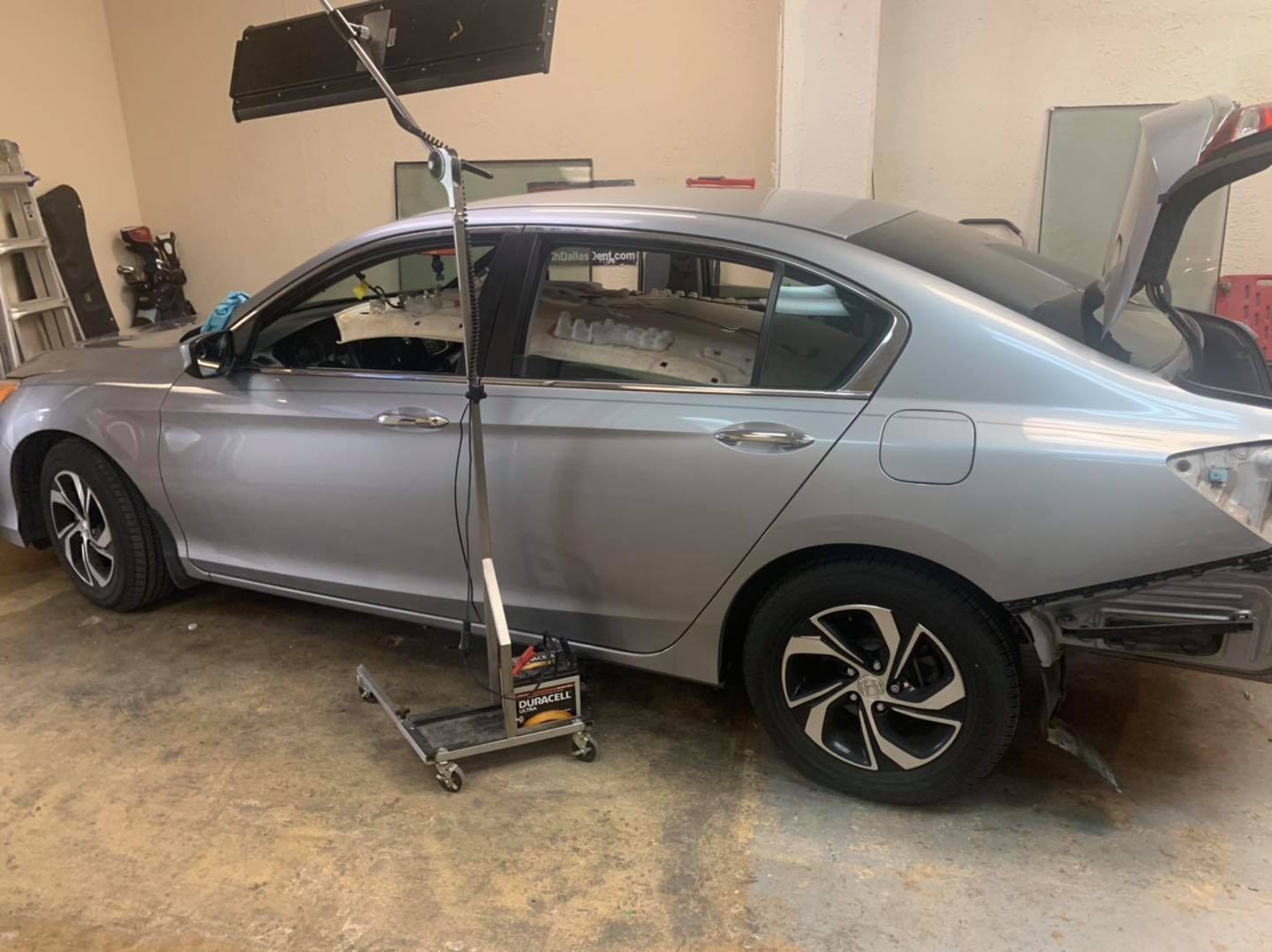 Hail damage car repair