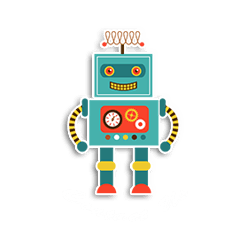 robot callout icon for contact us robot callout icon for contact us