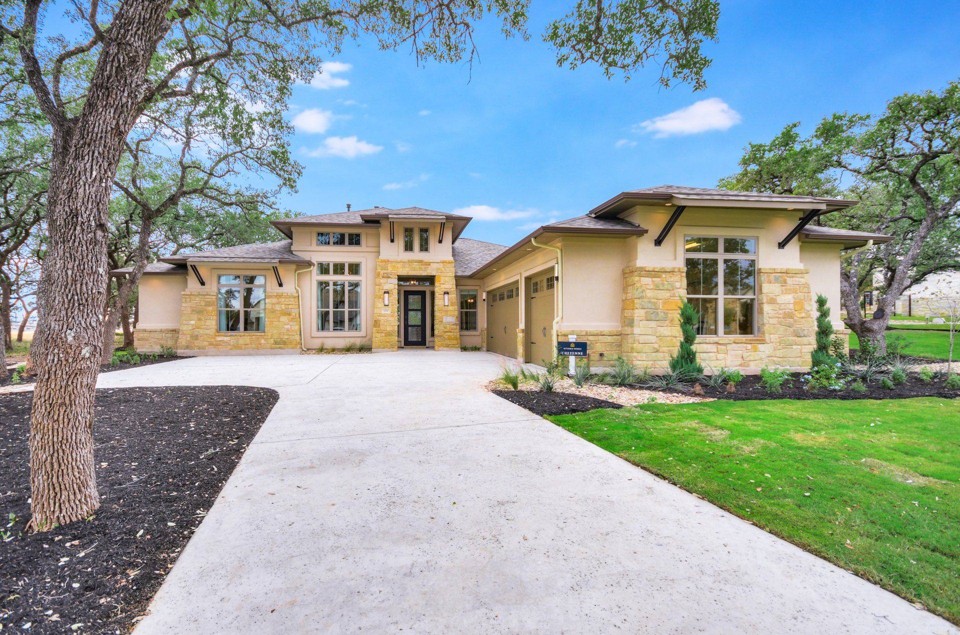 Front Exterior and Driveway