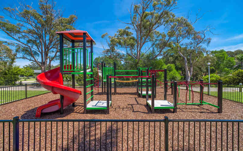 Playground In The Caravan Park — Caravan Park in Woombah, NSW Playground In The Caravan Park — Caravan Park in Woombah, NSW