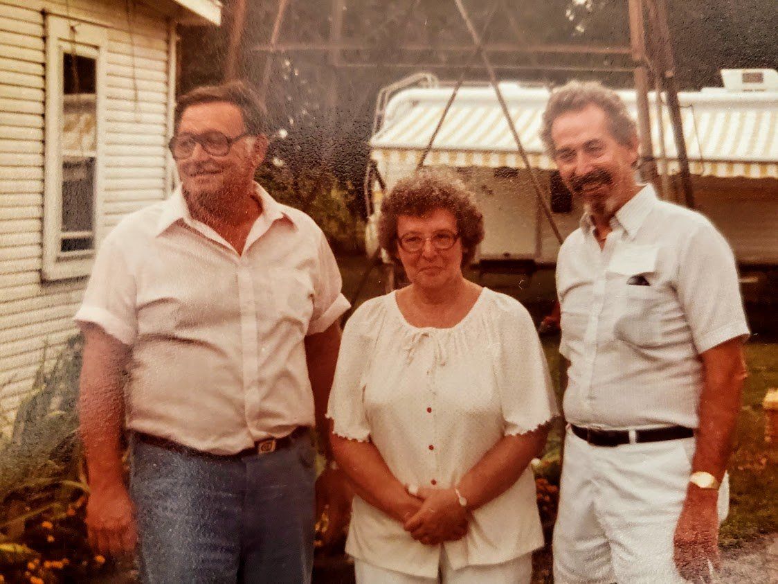 (Ollie Jr, Eileen & Melburn Blust)