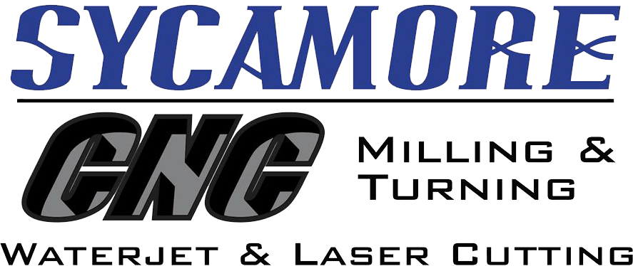 Sycamore cnc milling and turning waterjet and laser cutting logo