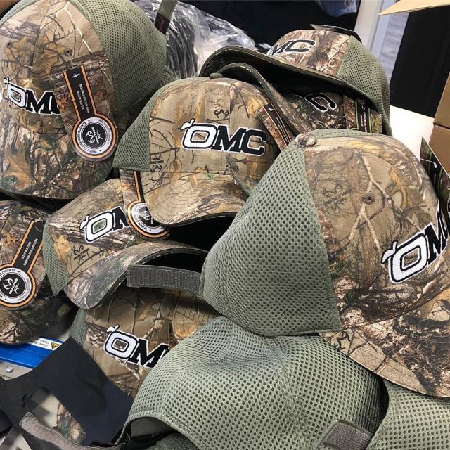 camo hat embroidery