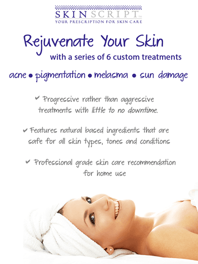 SKIN SCRIPT Professional skin care products for all skin types.