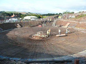 Steel Fixing - Dundee, Scotland - Mackay & Brown Re-Bar Contracts - Steel Fixer
