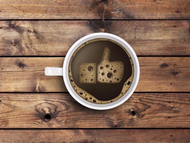 Our large drink menu includes coffee-tea and more