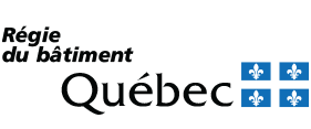 A logo for the province of quebec with flags on it