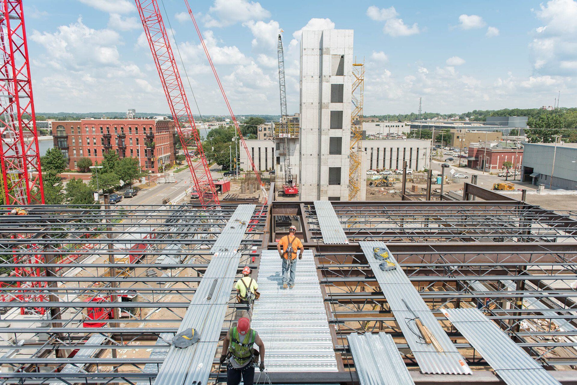 Electrician at Embassy Suites Construction