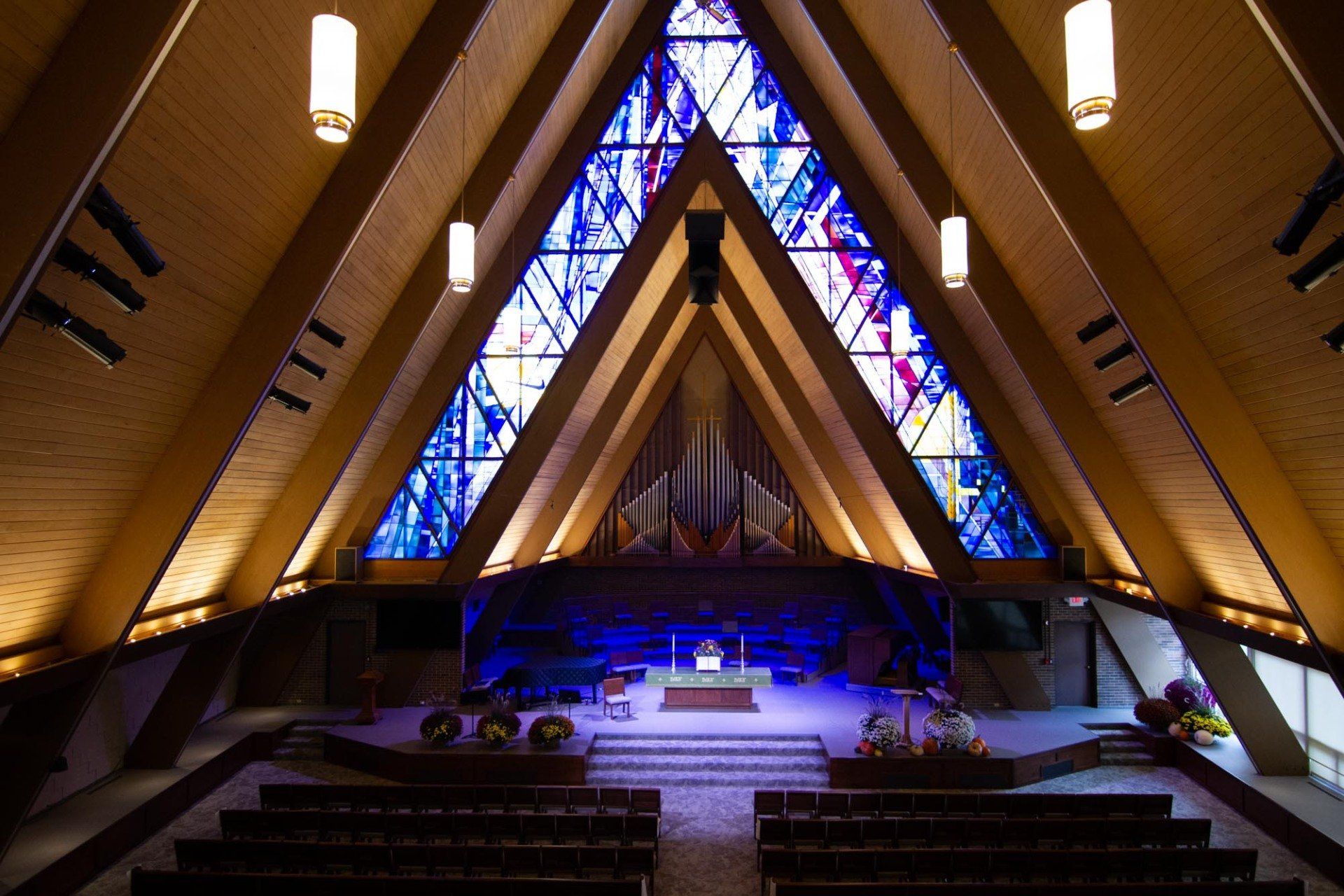 Sanctuary of First Congregational Church
