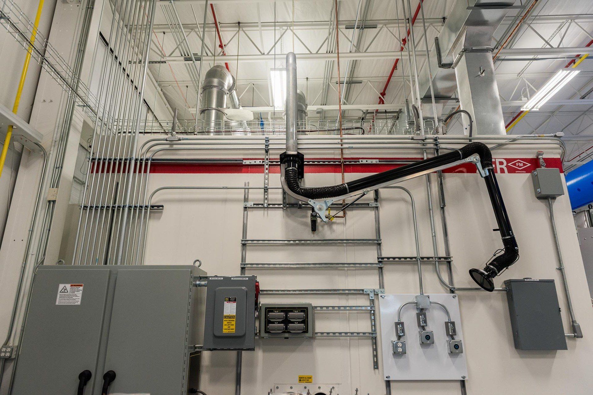 Power at JCI Battery Testing Plant