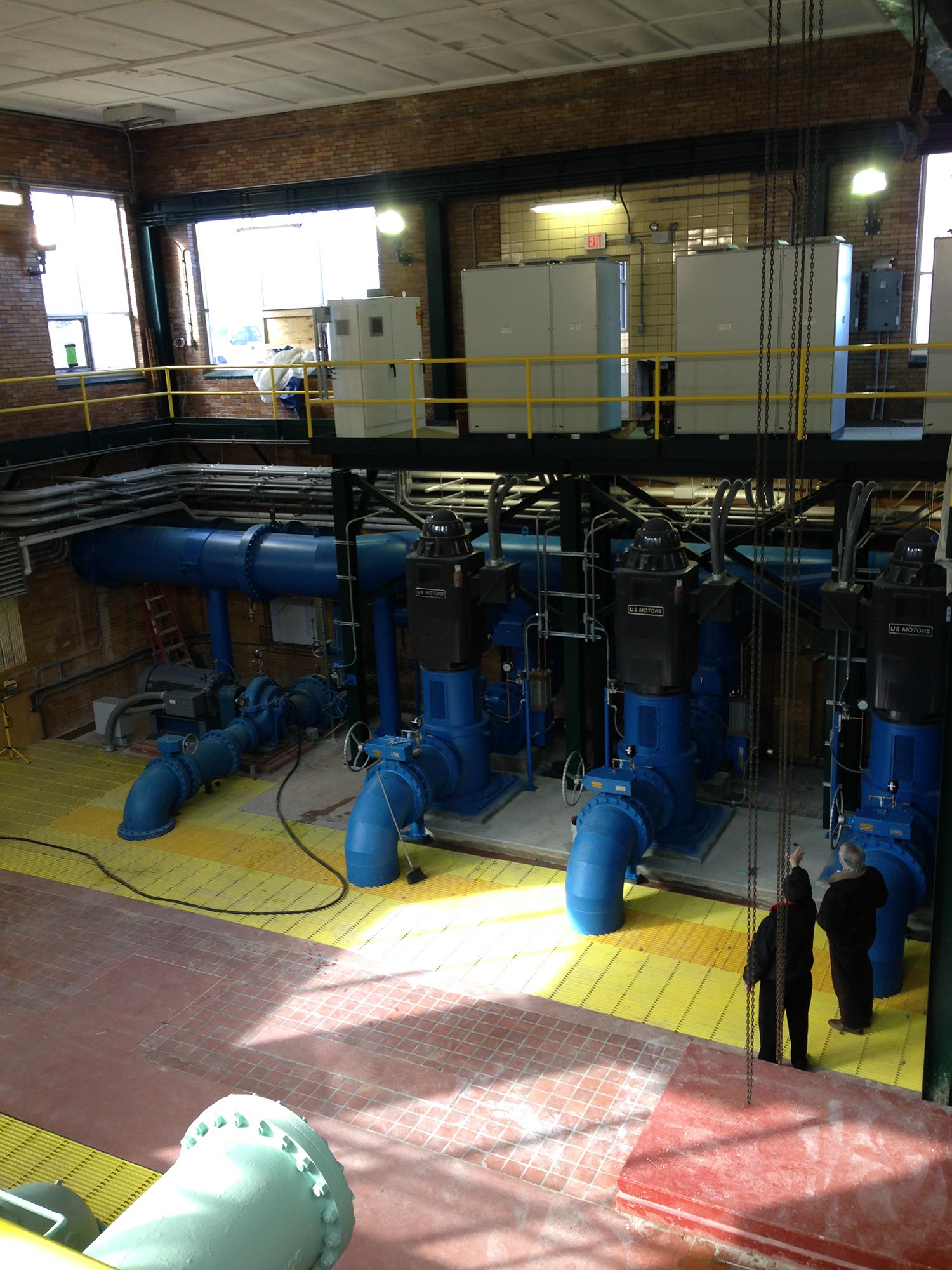 Pumps at Norton Shores