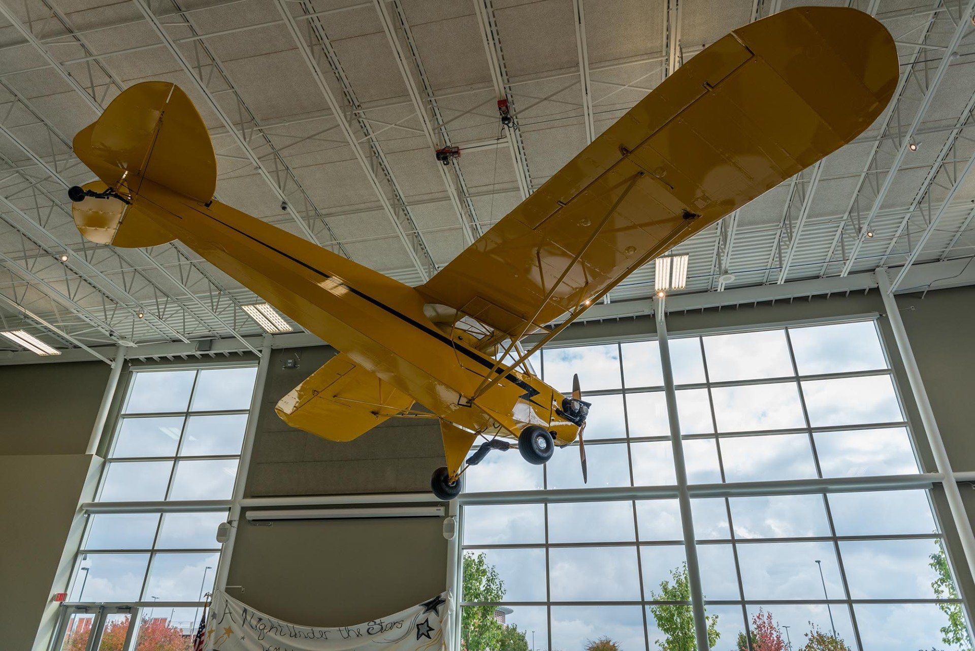Plane at WM Aviation Academy