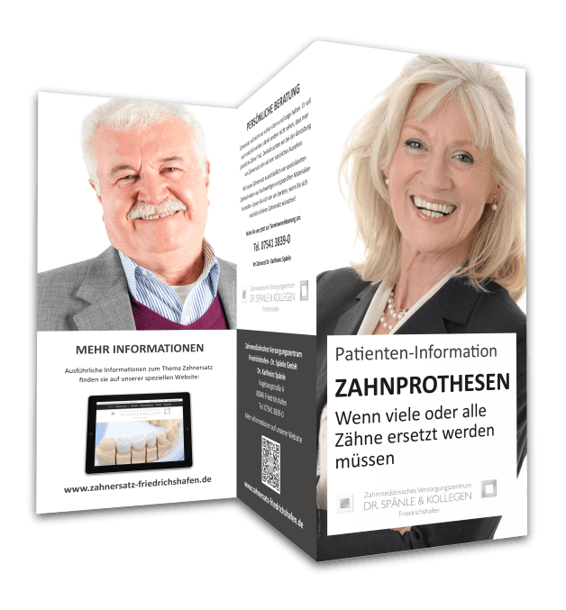 Flyer Zahnprothesen Flyer Zahnprothesen