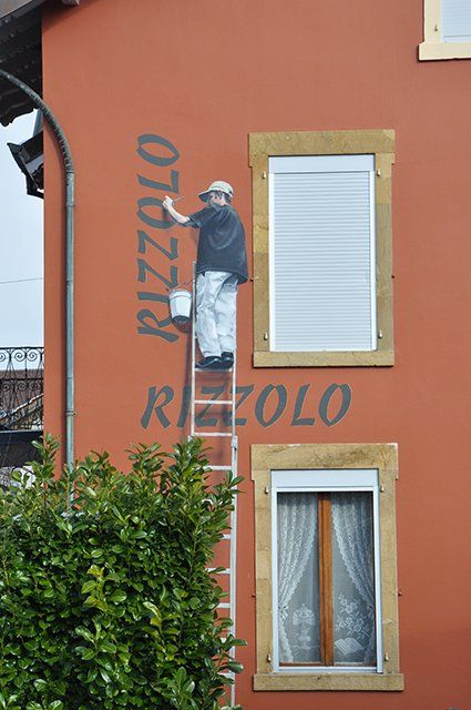 façade Rizzolo peinture à Hauterive proche de Neuchâtel