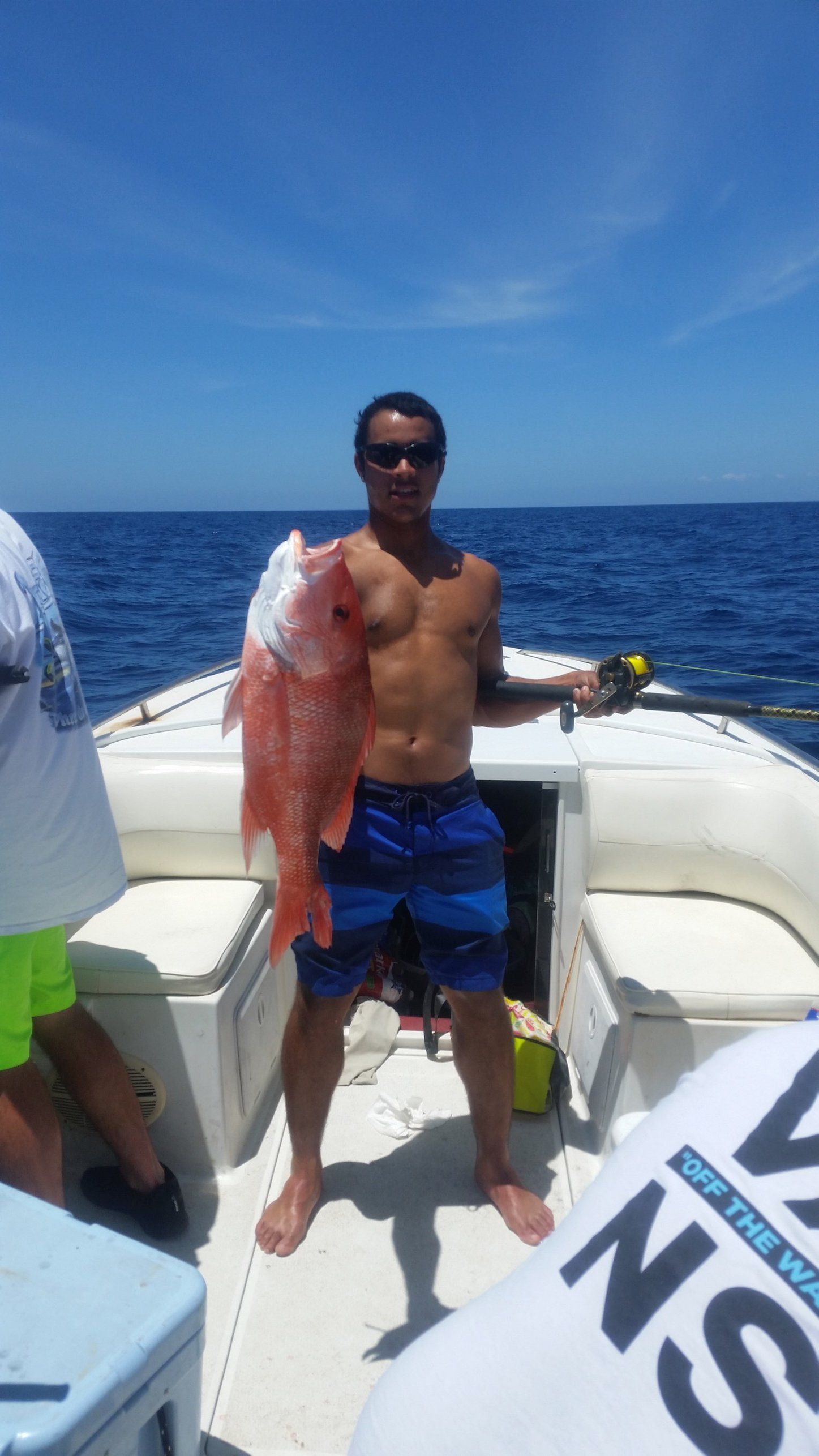 Large Red Snapper Fishing Charter