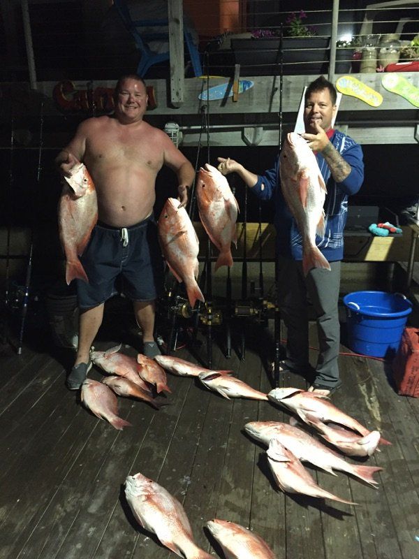 Red Snapper Caught
