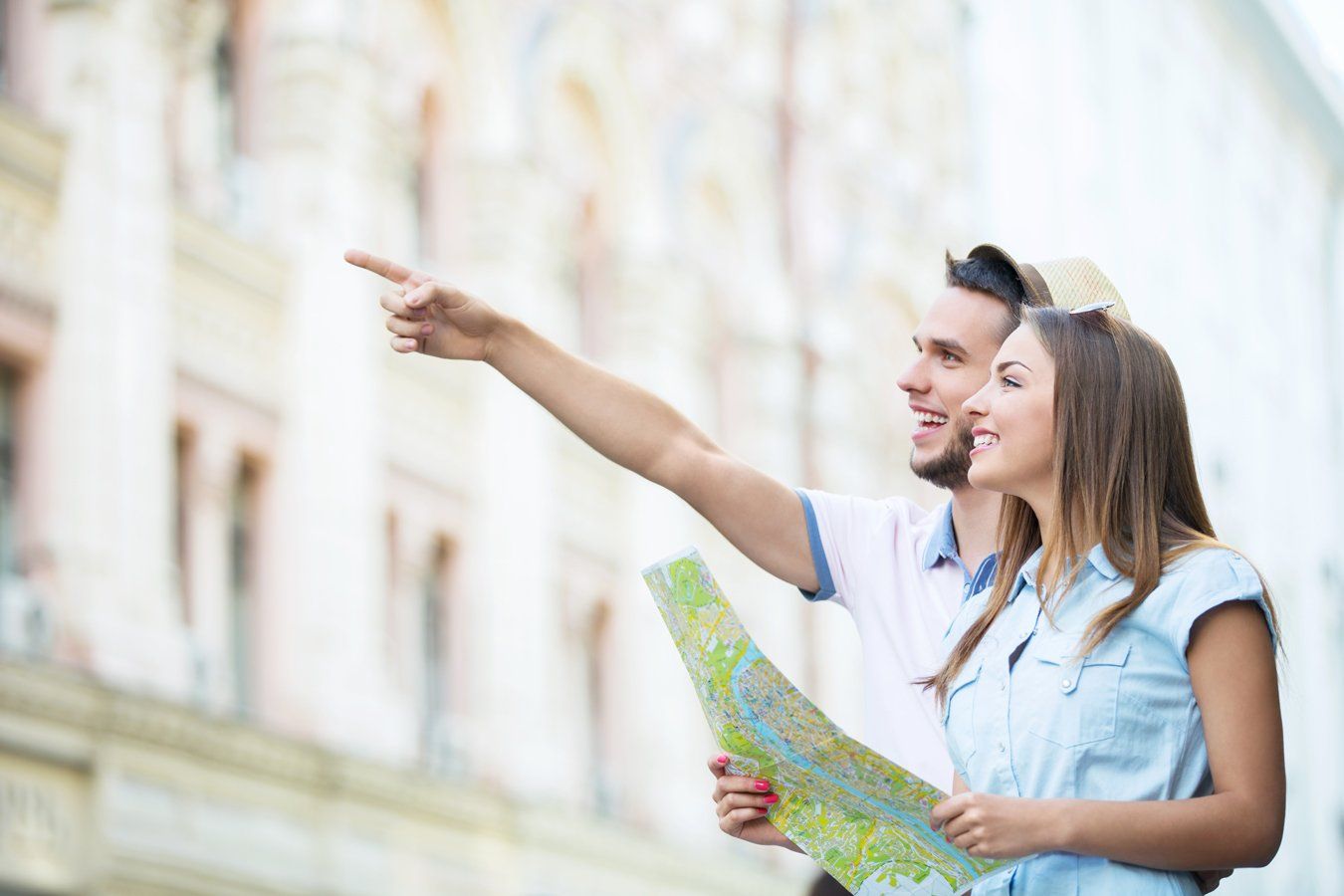 Couple Traveling together
