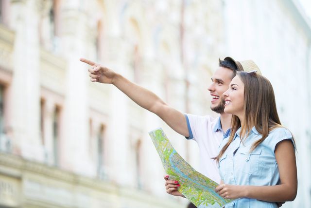 Couple Traveling together