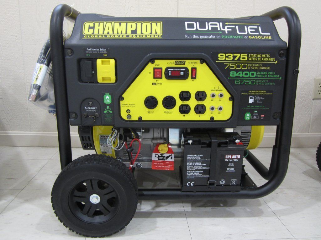 Champion Dual Fuel