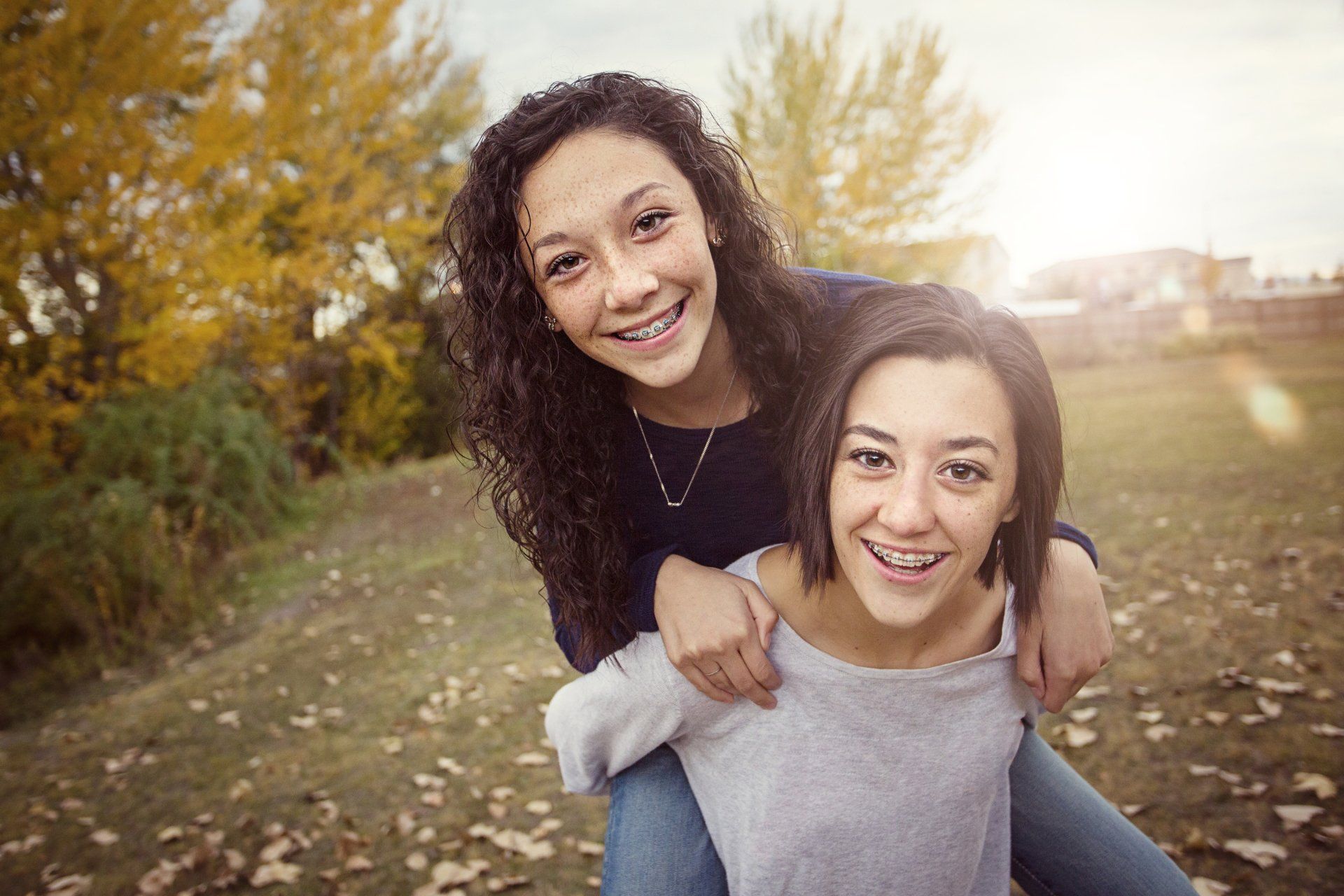Dental Health — Woman With Braces in Cordova, TN Dental Health — Woman With Braces in Cordova, TN