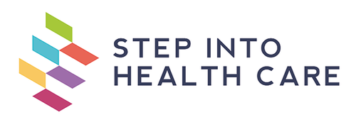 step into healthcare logo