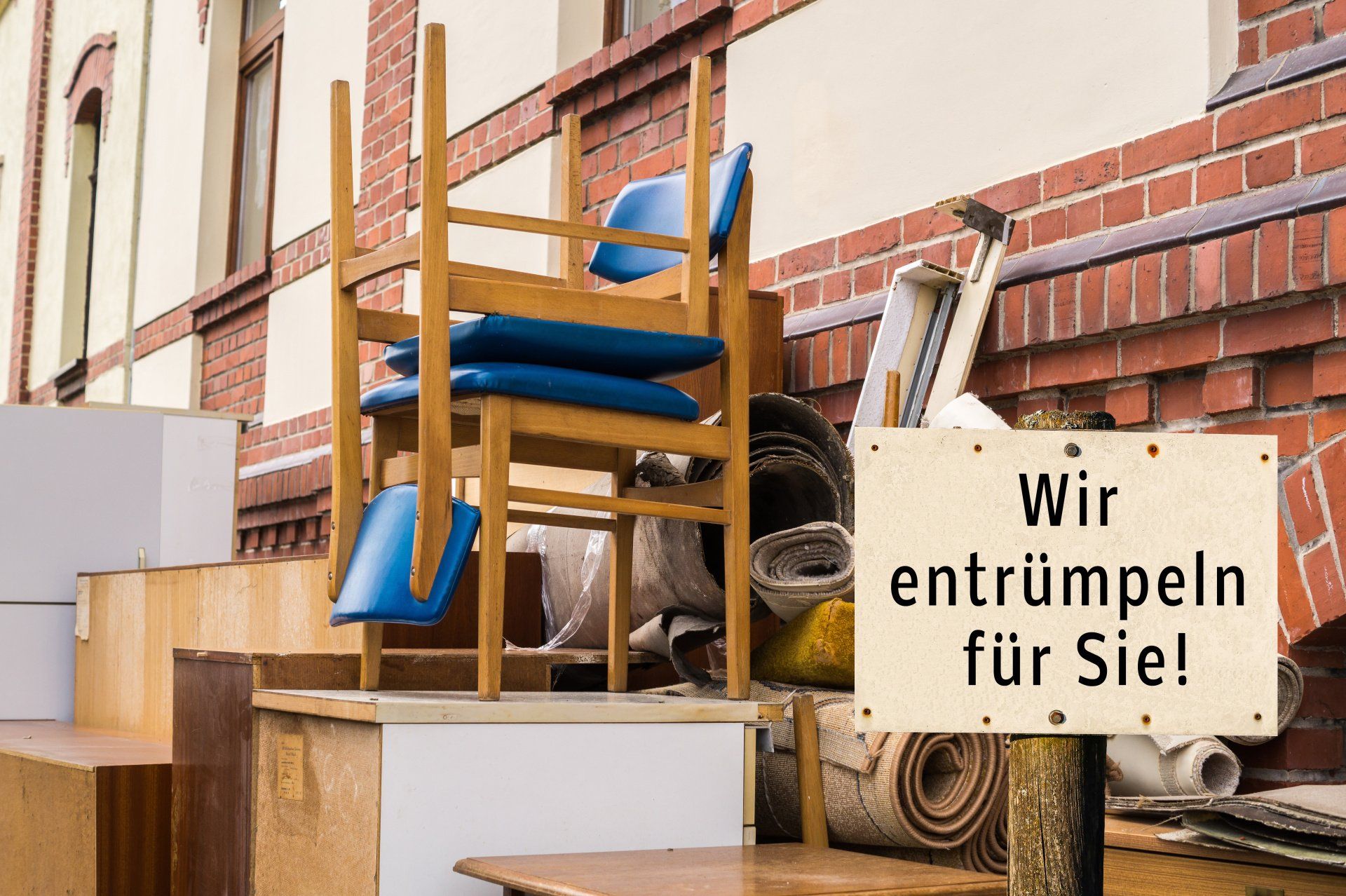 Transport Sorgmann, Leistungen, Entrümpeln