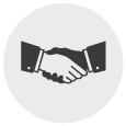 People Shaking Hands Icon