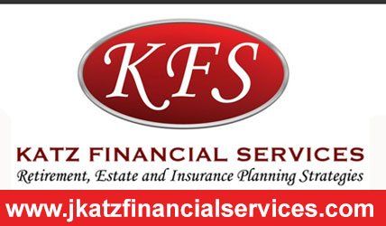 A logo for katz financial services retirement estate and insurance planning strategies