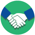 Businessmen Shaking Hands