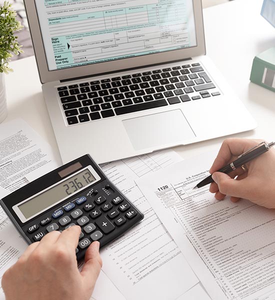 Income Tax — Accountant Working with US Tax Forms in Lafayette, IN Income Tax — Accountant Working with US Tax Forms in Lafayette, IN