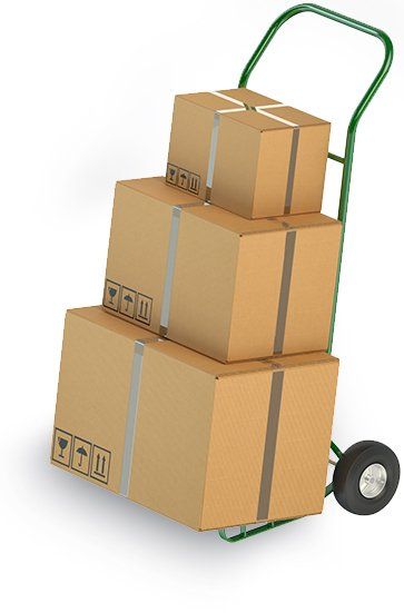 Packing Supplies | Boxes in a Green Rotatruck | Franklin, KY Packing Supplies | Boxes in a Green Rotatruck | Franklin, KY