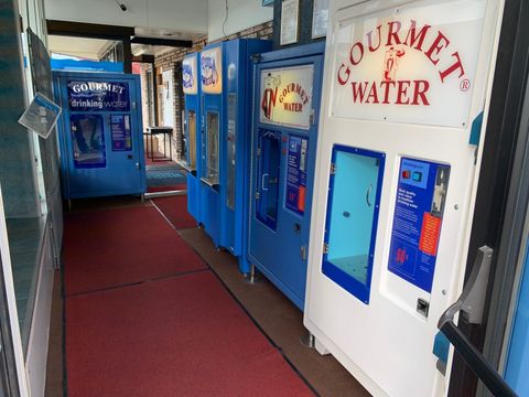 Bottled Water — Pouring Clear Filtered Water in Lancaster, OH