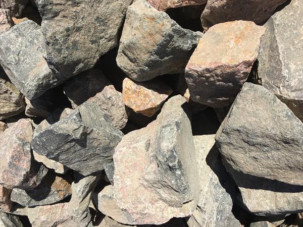 4 - 8 Mountain Granite Rip Rap - landscape rocks in Franktown, CO 4 - 8 Mountain Granite Rip Rap - landscape rocks in Franktown, CO