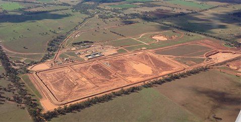Tommingley gold mine topview