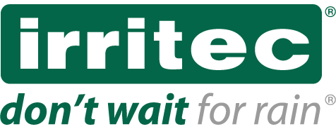The logo for irritec does n't wait for rain