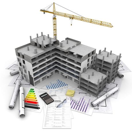 render 3D nuovo complesso condominiale