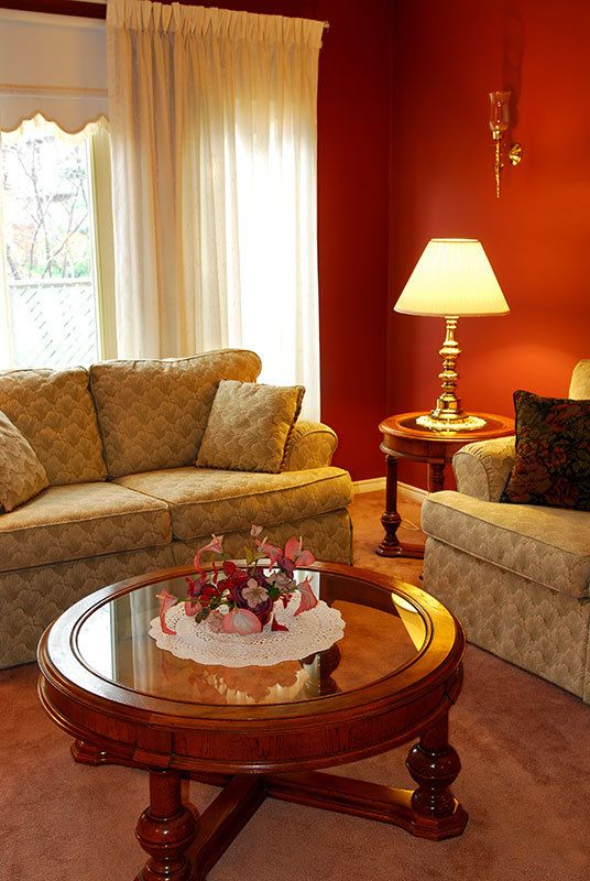 Living room interior view after transformation by experts in Waynesboro, VA  