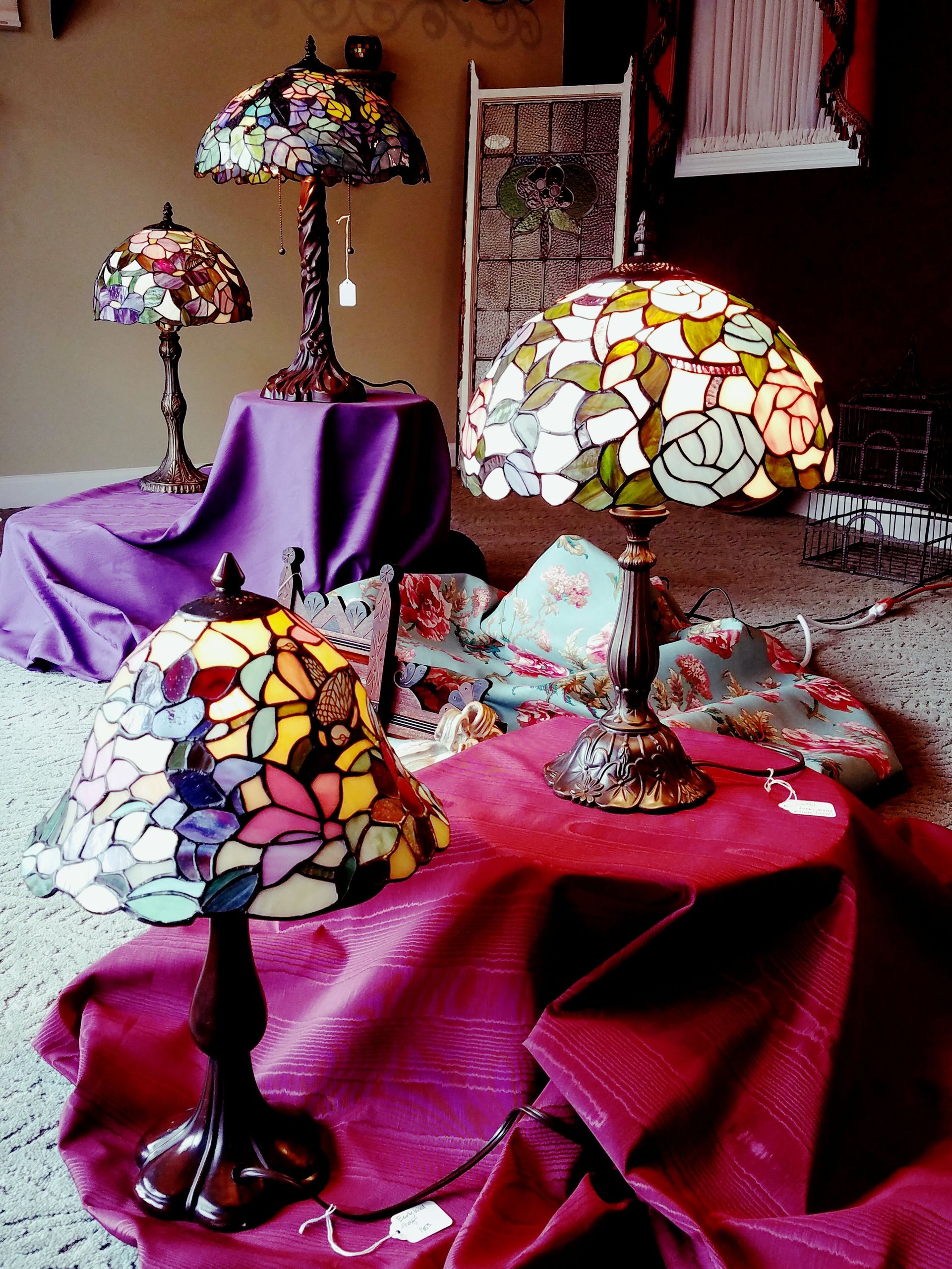 fabrics and other decor items
