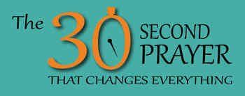 The 30 Second Prayer logo